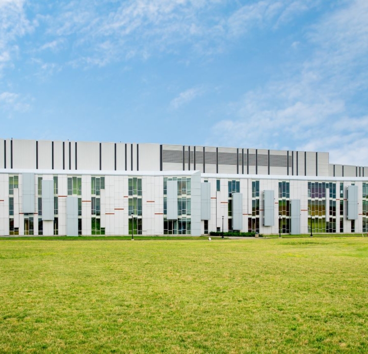 Science and Mathematics Complex Exterior length of whole building