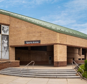 Sports Arena Building Exterior